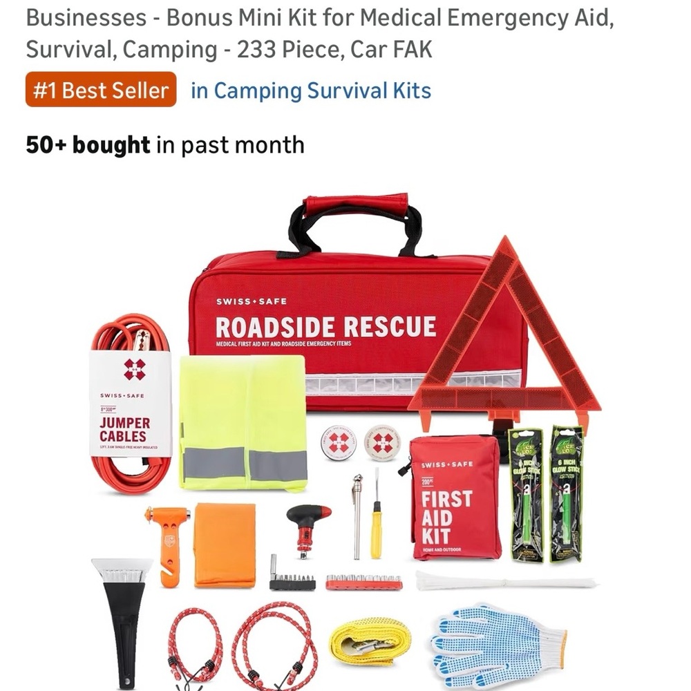 Roadside Rescue Kit  NWT